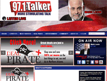 Tablet Screenshot of bigtalkerradio.com